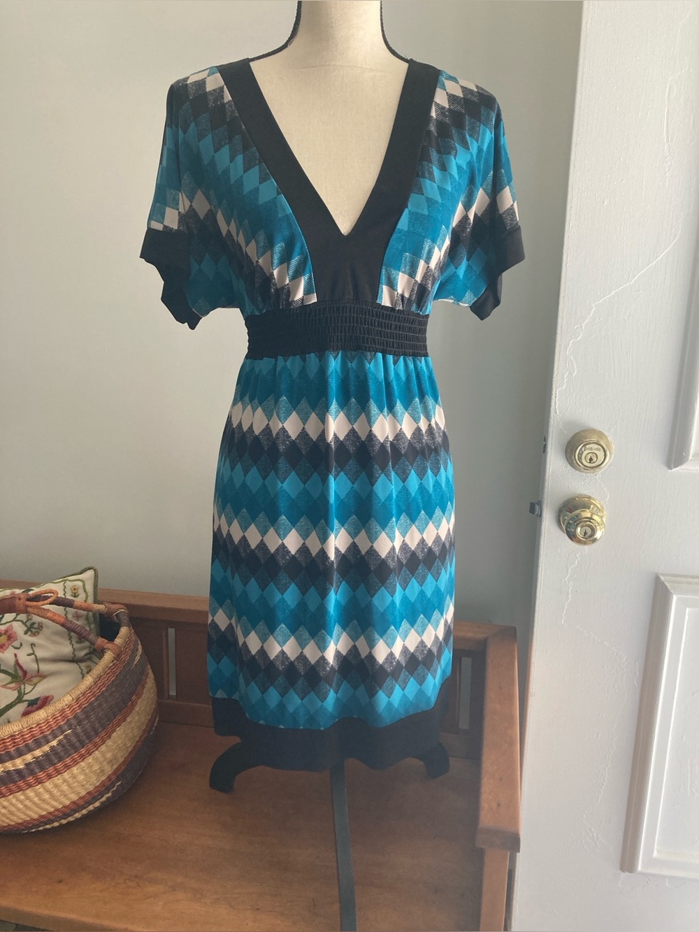 Women’s vintage Y2K mini dress tunic size large fairy boho academia